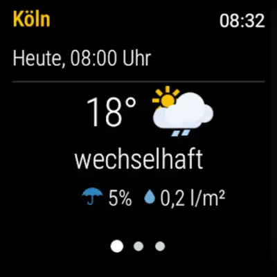 wetter.de android App screenshot 1